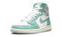 Фото #4 товара Кроссовки Nike Air Jordan 1 Retro High Turbo Green (Белый, Голубой)