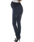 ფოტო #6 პროდუქტის Maternity Frankie Stretch Straight Leg Denim Jeans