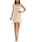 Фото #1 товара Платье с высоким подолом и плечевыми завязками As U Wish Floral