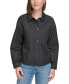 ფოტო #1 პროდუქტის Women's Water-Resistant Twill Utility Shirt Jacket, Regular & Petite