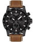 Фото #1 товара Часы Tissot Swiss Chrono Supersport Brown