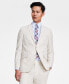 Men's Slim-Fit Stretch Linen Solid Suit