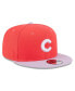 Men's Red, Purple Chicago Cubs Spring Basic Two-Tone 9FIFTY Snapback Hat