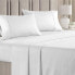 Фото #1 товара 4 Piece Deep Pocket Cooling Sheet Set 100% Rayon from Bamboo - Queen