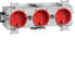 Фото #1 товара Hager GS30013020 - Red - IP20 - 250 V - 10 pc(s)