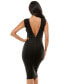 ფოტო #3 პროდუქტის Women's Bandage Strappy Midi Dress