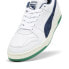 Фото #4 товара Puma Slipstream LO Varsity 39726101 Mens White Lifestyle Sneakers Shoes
