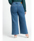 ფოტო #2 პროდუქტის Plus Size The Trouser Jean