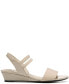 Фото #2 товара Women's Yolo Ankle Strap Wedge Sandals