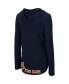 Women's Navy Illinois Fighting Illini My Lover Lightweight Hooded Long Sleeve T-shirt