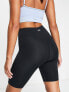 ASOS 4505 Icon 8 inch legging short with bum sculpt detail in black