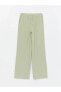 Фото #5 товара Bol Kesim Geniş Paça Viskon-Keten Karışımlı Pamuklu Kumaştan Kadın Pantolon
