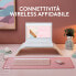 Фото #4 товара Logitech MK470 Slim Combo - Mini - RF Wireless - QWERTY - Pink - Mouse included