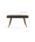 Фото #3 товара Rigby 3 Drawer Writing Desk