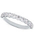 ფოტო #1 პროდუქტის Diamond Eleven Stone Band (1 ct. t.w.) in 14k White Gold