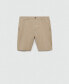 Фото #15 товара Men's Slim-Fit Bermuda Shorts