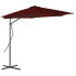 Фото #2 товара Садовый зонт vidaXL Солнцезащитный зонт Bordeauxrot 250 x 250 x 230 см