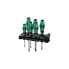 Фото #1 товара Wera Schraubendrehersatz 367/6 TORX BO 6-teilig TORX® mit Bohrung 2-Komponentengriff Rundklinge