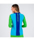 Фото #2 товара Лайкра женский термокостюм Calypsa "Цветной блок с застежкой на молнию"