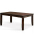 Фото #1 товара Lalonde Solid Wood Rectangular Dining Table with Leaf