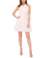 ფოტო #3 პროდუქტის Women's Collared Tiered Mini Dress