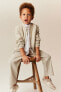 Фото #1 товара Linen-blend Pull-on Pants