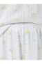 Фото #6 товара Пижама женская Koton Цветочная короткорукавная с брюками, из хлопка