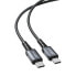 Фото #2 товара Kabel przewód w oplocie USB-C 60W 20V 3A 1.2m szary