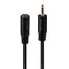 Фото #6 товара Lindy Audio Adapter Cable 2,5M/3,5F - 2.5mm - Male - 3.5mm - Female - 0.2 m - Black
