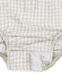 ფოტო #4 პროდუქტის Baby Boys Gingham Shirt Bodysuit and Joggers Pant Set