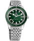 Men's Swiss Automatic HyperChrome Captain Cook Stainless Steel Bracelet Diver Watch 42mm