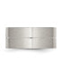 Фото #2 товара Stainless Steel Brushed with CZ 10mm Flat Band Ring