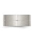 ფოტო #2 პროდუქტის Stainless Steel Brushed with CZ 10mm Flat Band Ring