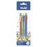 MILAN Blister Pack 3 Sway Mix Pens Blue Ink