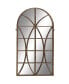 Фото #1 товара Brown Traditional Metal Wall Mirror, 59" H x 32" L