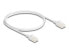 Фото #1 товара Delock 80359 - Patchkabel Cat.6a U/UTP Slim 1 m weiß - Network - CAT 6a