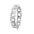 Stylish silver ring RI044W