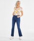 Фото #1 товара Women's Mid-Rise Curvy Bootcut Jeans, Created for Macy's
