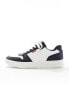 Levi's Drive leather trainer in navy with logo