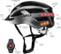 Livall Smart Kask MTB MT1 Neo Intercom/LED/SOS/BT r. 58-62cm szary