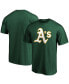 Фото #1 товара Men's Green Oakland Athletics Official Logo T-shirt