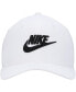 Фото #3 товара Men's White Classic99 Futura Swoosh Performance Flex Hat