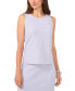 ფოტო #2 პროდუქტის Women's Crewneck Sleeveless Sweater