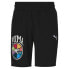 Фото #1 товара Puma Post Up Shorts Mens Black Casual Athletic Bottoms 53652701