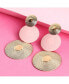 Women's Circular Drop Earrings