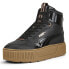 Фото #2 товара Puma Karmen Rebelle Mid Wtr High Top Womens Size 8 M Sneakers Casual Shoes 3876