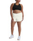 Plus Size Active Identity French Terry Pull-On Shorts