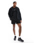 Фото #4 товара Nike Pro Training Swoosh Dri-Fit log sleeve t-shirt in black