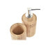 Фото #3 товара Набор для ванной DKD Home Decor Натуральный Бамбук 6,8 x 7,5 x 18 cm