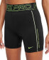 Фото #1 товара Big Girls' Pro Dri-FIT Logo-Waistband 3" Shorts